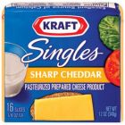 Kraft Singles Sharp Cheddar Cheese